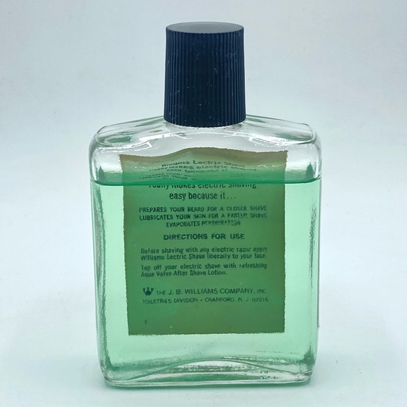 Vintage Williams Lectric Shave Pre-Electric Shave Lotion Regular 3oz VTG - Picture 3 of 3